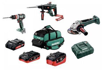Комплект аккумуляторных инструментов Metabo Combo Set UA 1 UA602327890 фото
