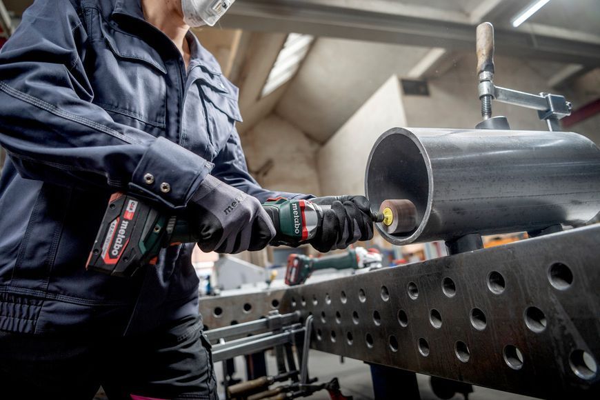 Аккумуляторная прямошлифовальная машина Metabo GVB 18 LTX BL 11-7 HT каркас 600829850 фото