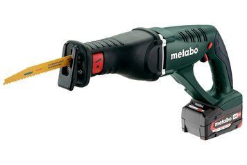 Акумуляторна шабельна пила Metabo ASE 18 LTX 2х5.2 Аг 602269650 фото