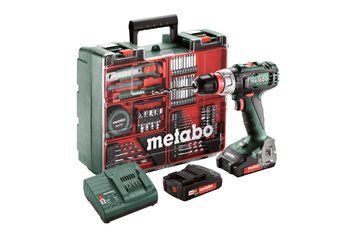 Аккумуляторная дрель-шуруповерт Metabo BS 18 L Quick 2х2.2 Ач Mobile Workshop 602320870 фото