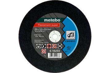Відрізний круг Metabo Flexiamant Super 350x3,5x25.4 мм A 30-S 616203000 фото