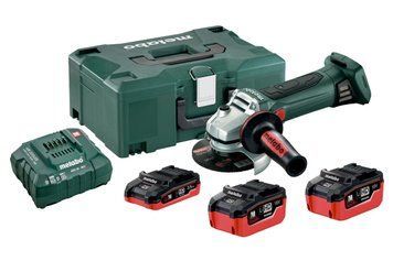 Аккумуляторная болгарка Metabo W 18 LTX 125 Quick SET 602174930 фото