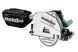 Акумуляторна занурювальна дискова пила Metabo KT 18 LTX 66 BL каркас в кейсі 601866840 фото 5