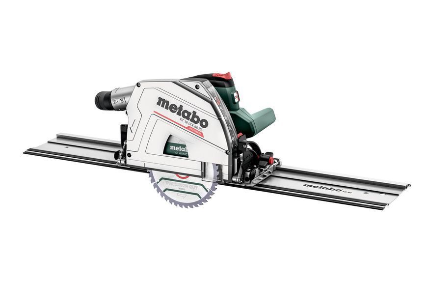 Акумуляторна занурювальна дискова пила Metabo KT 18 LTX 66 BL каркас в кейсі 601866840 фото
