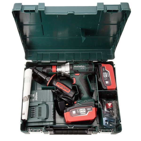 Аккумуляторный ударный шуруповерт Metabo SB 18 LTX Quick 5.5 Ач LiHD 602200660 фото