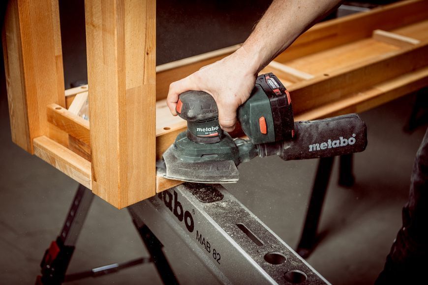 Акумуляторна багатофункціональна шліфувальна машина Metabo SM 18 LTX BL каркас в кейсі 602089840 фото