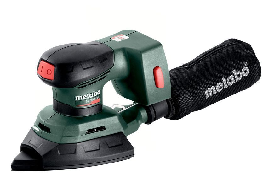 Акумуляторна багатофункціональна шліфувальна машина Metabo SM 18 LTX BL каркас в кейсі 602089840 фото