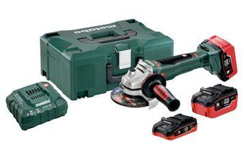 Акумуляторна болгарка Metabo WB 18 LTX BL 125 Quick SET 613077930 фото