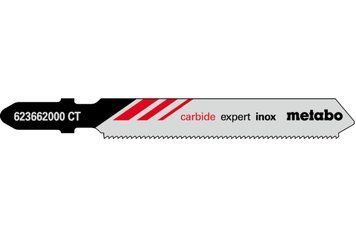 Лобзикове полотно по металу Metabo Expert Inox 57 мм T 118 AHM, 3 шт 623662000 фото