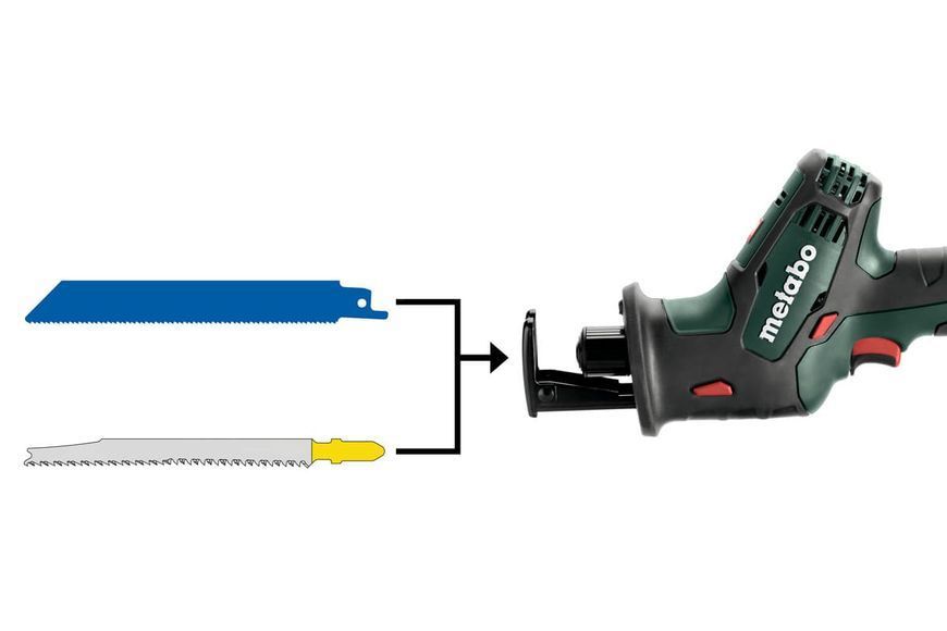 Акумуляторна шабельна пила Metabo SSE 18 LTX Compact 1х1.0 Аг UA602266890 фото