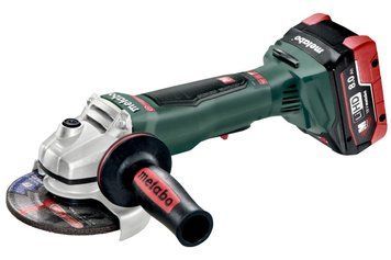 Акумуляторна болгарка Metabo WPB 18 LTX BL 125 Quick 2х8 Аг 613075810 фото
