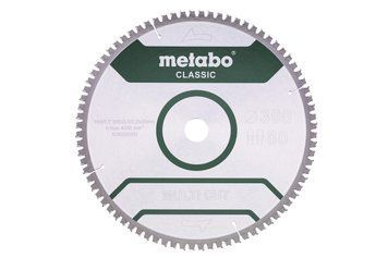 Пиляльний диск Metabo CLASSIC по мультиматеріалам 305х30х3, 80 зубів 628286000 фото