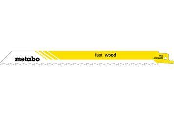 Шабельне полотно по дереву Metabo Fast Wood 225 мм S 1111 К, 5 шт 628244000 фото