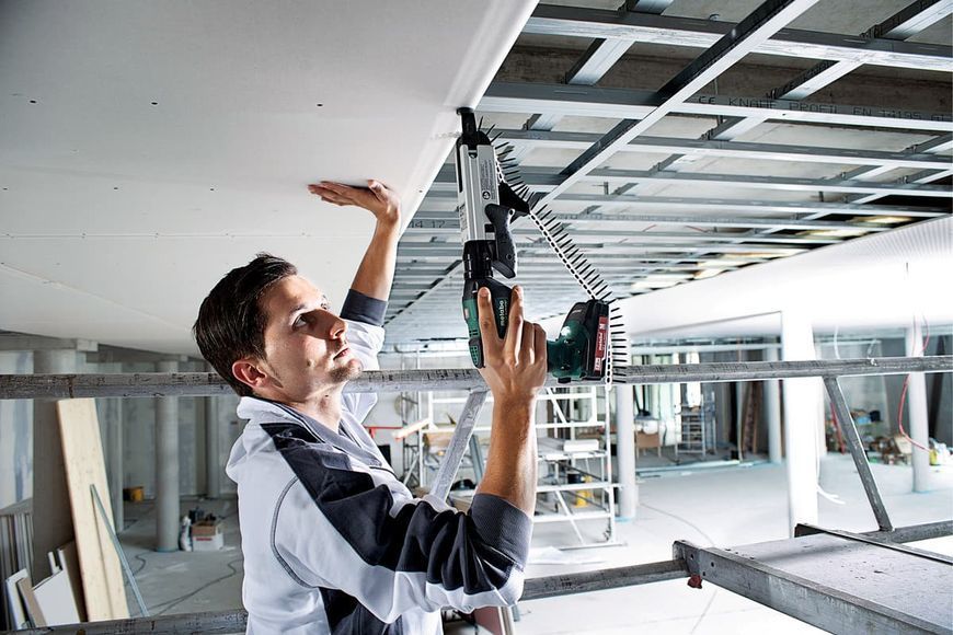 Аккумуляторный шуруповерт для гипсокартона Metabo SE 18 LTX 4000+SM 5-55 620048510 фото