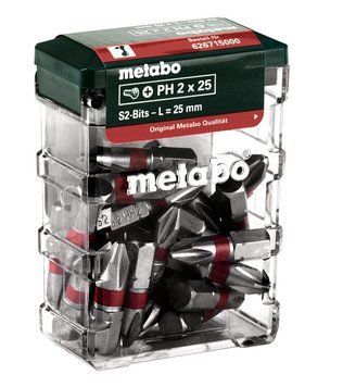Комплект бит Metabo PH 2х25 мм, 25 шт 626715000 фото