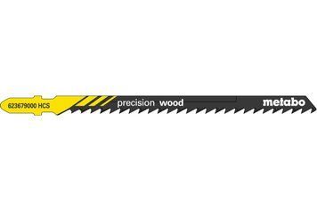 Лобзиковое полотно по дереву Metabo Precision Wood 104 мм T 344 DP, 5 шт 623679000 фото