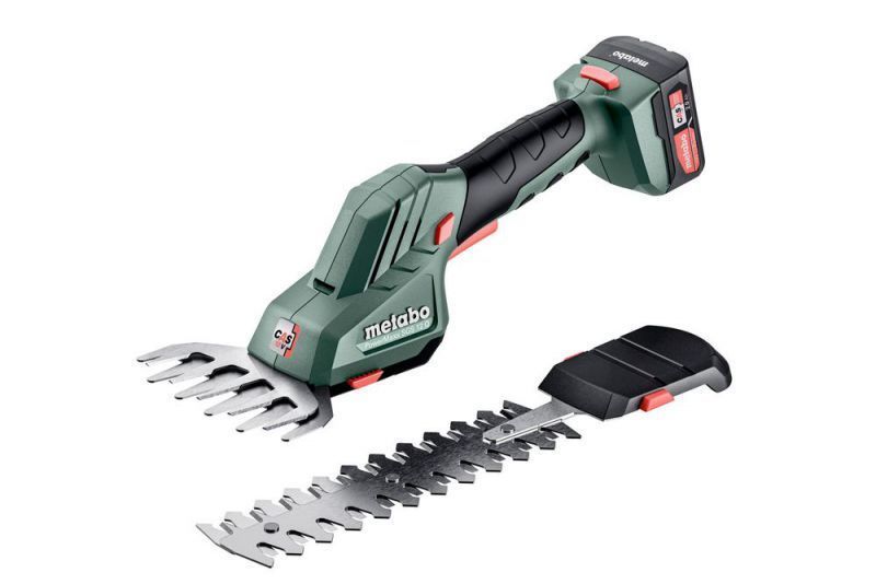 Акумуляторні ножиці для кущів та трави Metabo PowerMaxx SGS 12 Q 1х2.0 Аг 601608500 фото