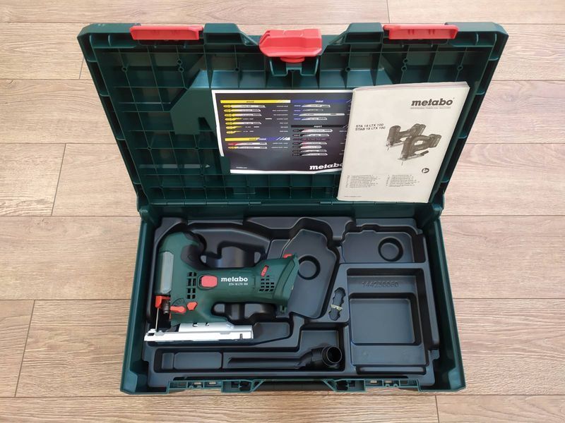 Акумуляторний лобзик Metabo STA 18 LTX 100 каркас в кейсі 601002840 фото