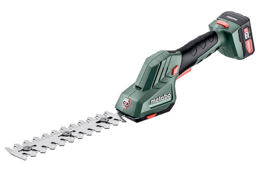 Акумуляторні ножиці для кущів та трави Metabo PowerMaxx SGS 12 Q 1х2.0 Аг 601608500 фото