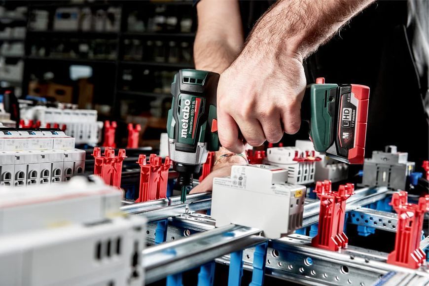 Акумуляторний ударний гвинтокрут Metabo PowerMaxx SSD 12 BL 2x2 Аг 601115500 фото