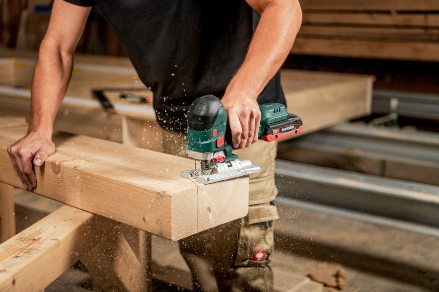 Акумуляторний лобзик Metabo STA 18 LTX 150 BL каркас в кейсі 601502840 фото