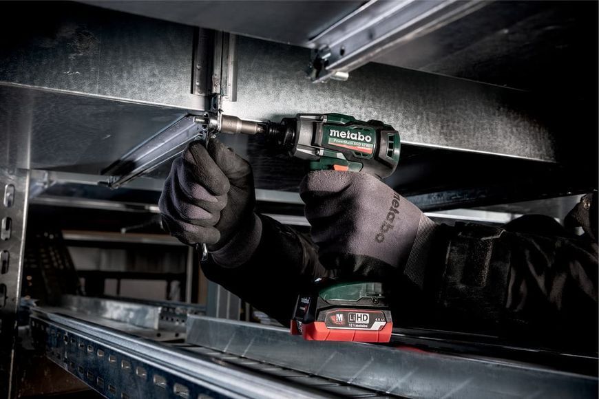 Акумуляторний ударний гвинтокрут Metabo PowerMaxx SSD 12 BL 2x2 Аг 601115500 фото