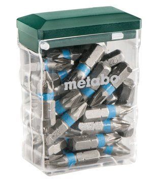 Комплект бит Metabo PZ 2х25 мм, 25 шт 626711000 фото